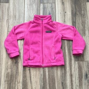 Columbia Vibrant Pink Fleece Jacket